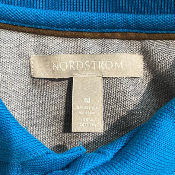 Nordstrom | Men’s Shop | Polo | M | Blue - Picture 2 of 5